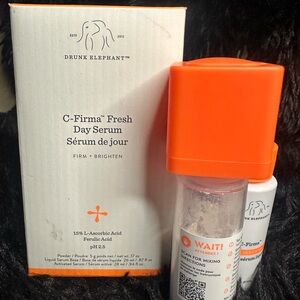 Drunk Elephant C-Firma Serum with White and Black Packaging